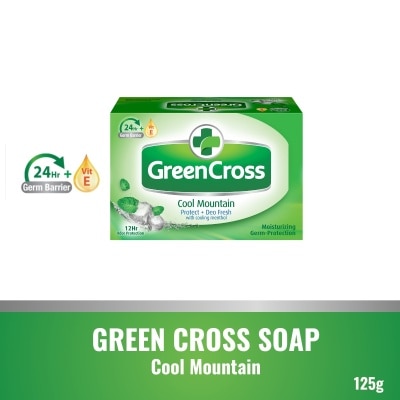 GREEN CROSS Moisturizing Germ Protection Bar Cool Mountain 125g