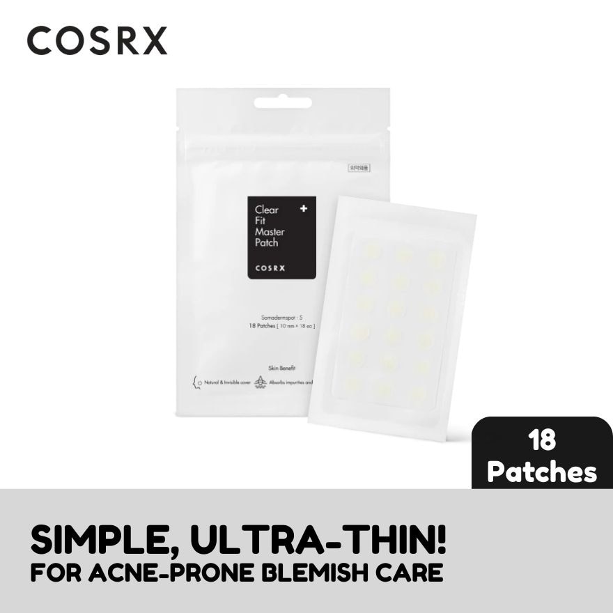Cosrx Clear Fit Master Patch (Black)
