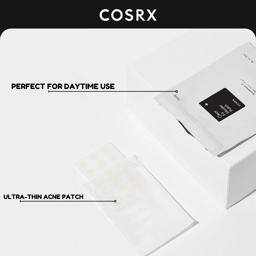 Cosrx Clear Fit Master Patch (Black)