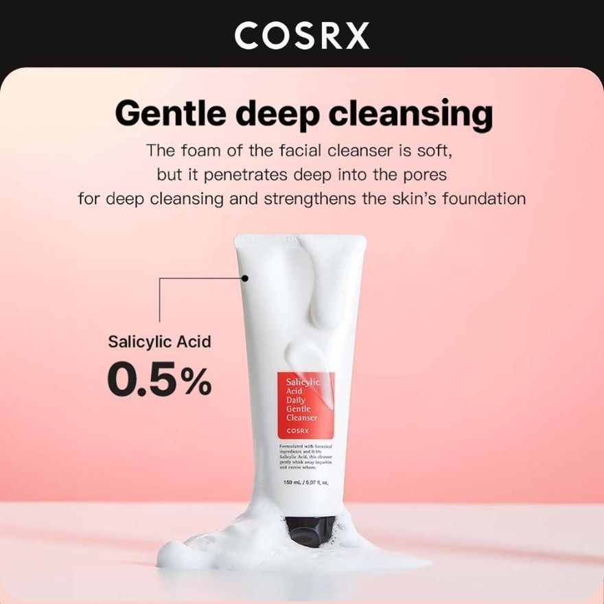 Cosrx Salicylic Acid Daily Gentle Cleanser 150Ml image
