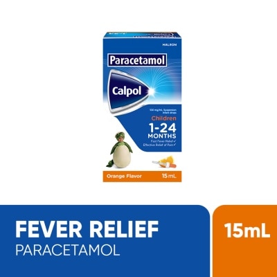 CALPOL Paracetamol 0 to 2 Infant Drops Orange 15ml