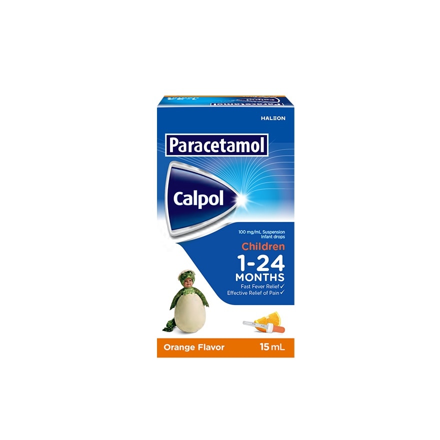 Paracetamol 0 to 2 Infant Drops Orange 15ml