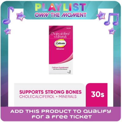 CALTRATE - CALTRATE Advance 30 Tablets Bottle