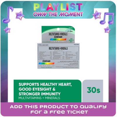 CENTRUM - Silver Advance Multivitamins 30 Tablets