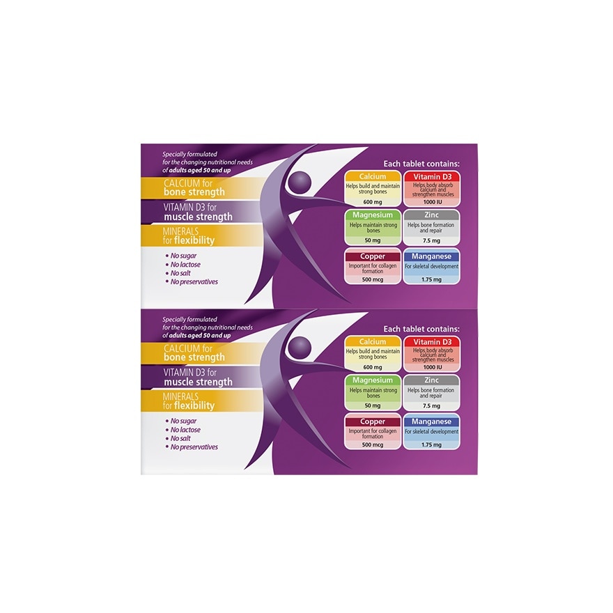CENTRUM Silver Advanced 30s & Caltrate Silver 30s Bundle Pack