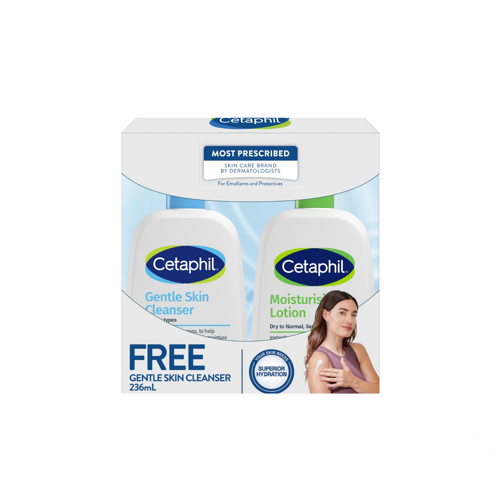 CETAPHIL Clean & Moisturizing Lotion Duo 236ml image