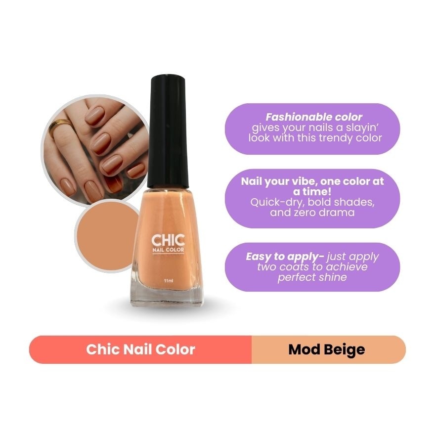 Nail Color In Mod Beige 11ML image