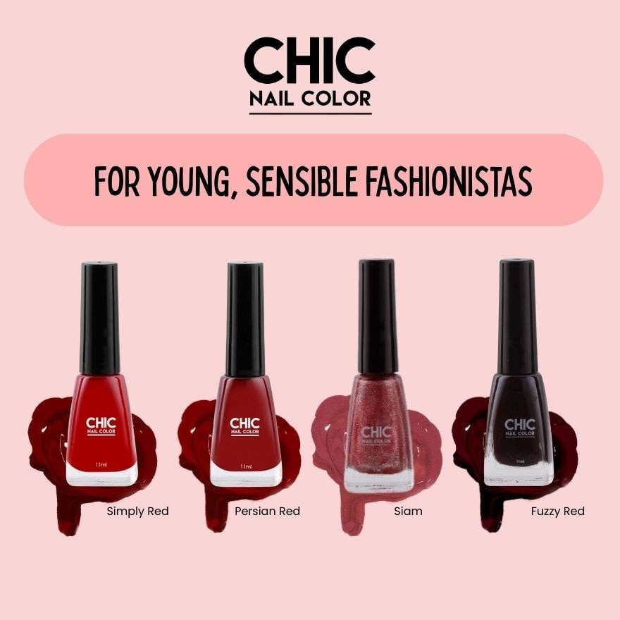 Nail Color In Fuzzy Red 11ML image
