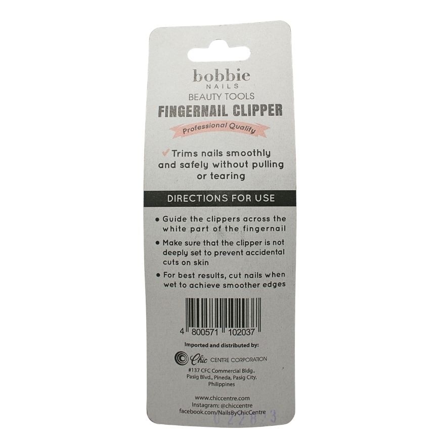 Nails Fingernail Nipper 1pc image
