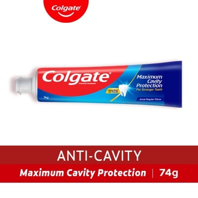 COLGATE - Colgate Maximum Cavity Protection Great Regular Flavor Anti-Cavity Family Toothpaste 74g image