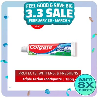 COLGATE Triple Action Toothpaste 95ml