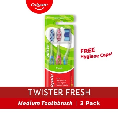 COLGATE - Colgate Twister Fresh Toothbrush Pack of 3 image