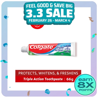 COLGATE Triple Action Toothpaste 50ml