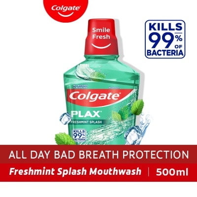 COLGATE - Colgate Plax Freshmint Splash Mouthwash 500mL image