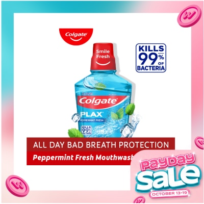 COLGATE Colgate Plax Peppermint Fresh Mouthwash 500mL image