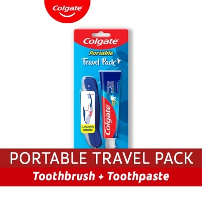COLGATE - Colgate Portable Toothbrush with FREE Colgate Great Regular Flavor Toothpaste 25mL image