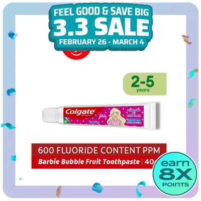 COLGATE Barbie Kids Toothpaste 40g