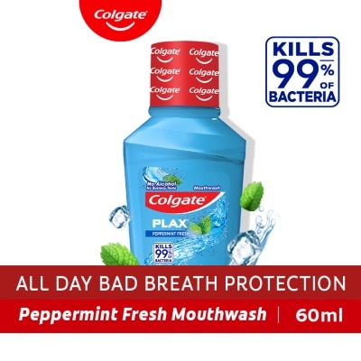 COLGATE - Colgate Plax Peppermint Fresh Mouthwash 60mL image