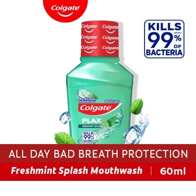 COLGATE - Colgate Plax Freshmint Splash Mouthwash 60mL image