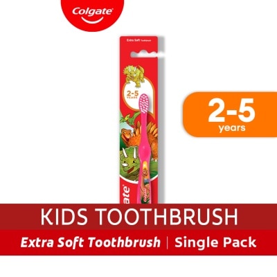 COLGATE Extra Soft Kids Toothbrush Age 2-5 years old