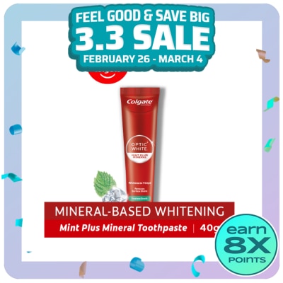 COLGATE Optic White Sparkling White Toothpaste 40g