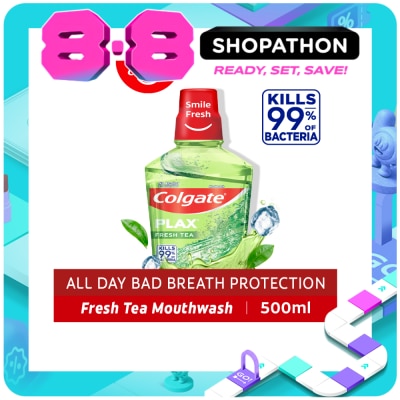 COLGATE - Colgate Plax Fresh Tea Mouthwash 500mL image