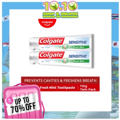 COLGATE Sensitive Fresh Mint 2 x 110g