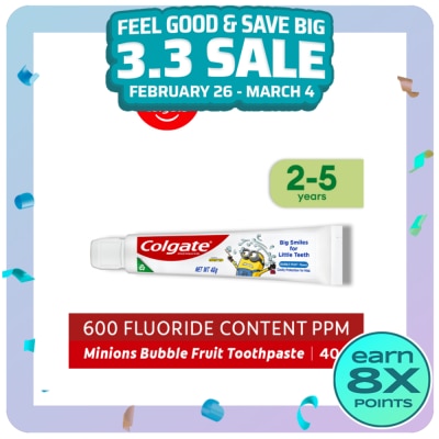 COLGATE Minions Kids Toothpaste 40g