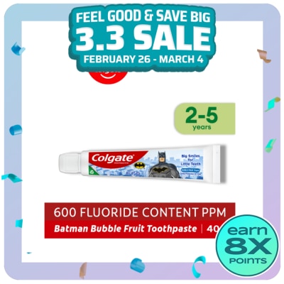 COLGATE Batman Kids Toothpaste 40g