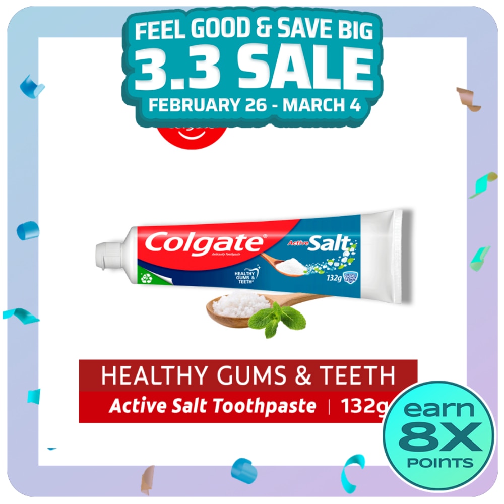 Active Salt Toothpaste 132g