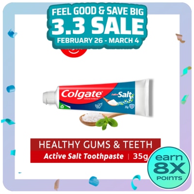 COLGATE Active Salt Toothpaste 35g