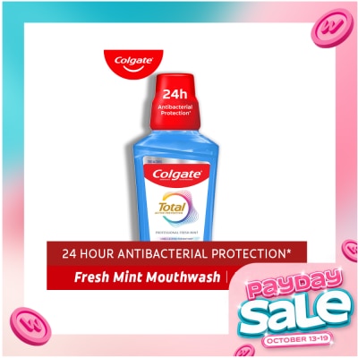 COLGATE Colgate Total Fresh Mint Mouthwash 250mL image