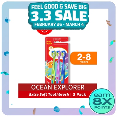 COLGATE COLGATE Ocean Explorer Toothbrush 3s