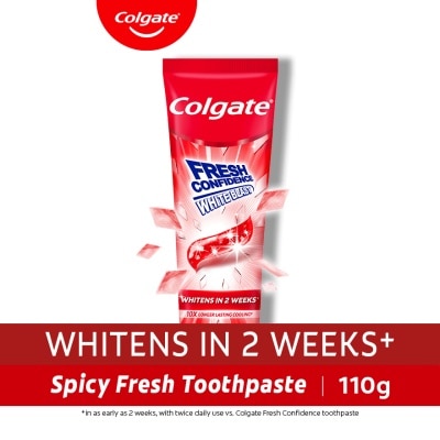 COLGATE - Colgate Fresh Confidence White Blast Spicy Fresh Toothpaste 110g image