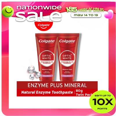 COLGATE - Optic White White Enzyme 2s