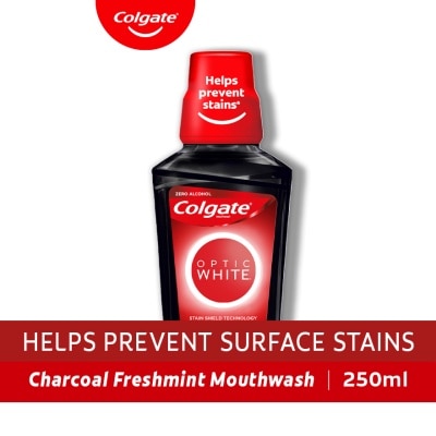 COLGATE - Colgate Optic White Charcoal Mouthwash 250ml image