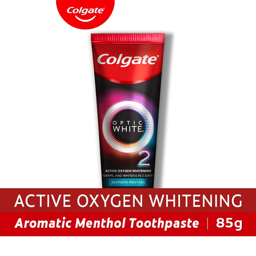 Colgate Optic White O2 Whitening Toothpaste 85g