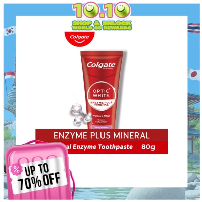 COLGATE Colgate Optic White Enzyme Toothpaste 80g