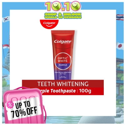 COLGATE COLGATE Optic White Purple Toothpaste Whitening Toothpaste 100g