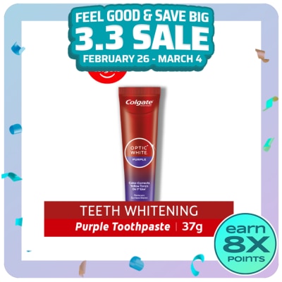 COLGATE COLGATE Optic White Purple Toothpaste Whitening Toothpaste 40g