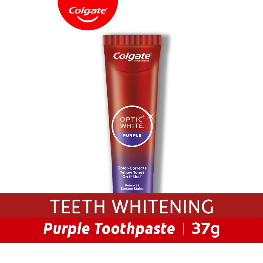 COLGATE Optic White Purple Toothpaste Whitening Toothpaste 40g