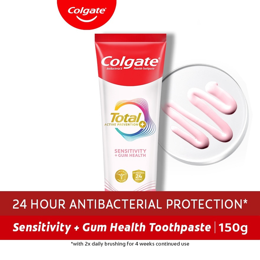 Colgate Total Sensitive + Gum Health Antibacterial Toothpaste 150g