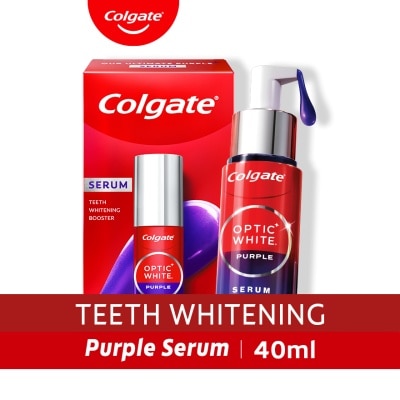 COLGATE - Colgate Optic White Purple Whitening Serum 40g image