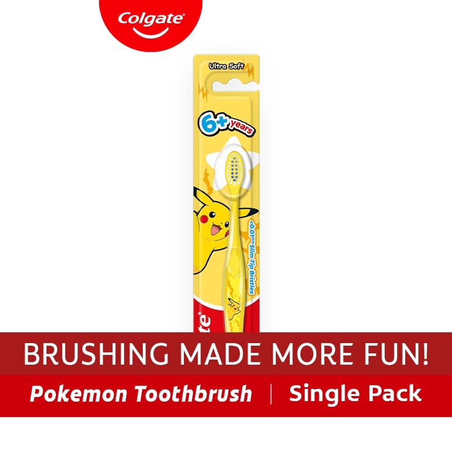 Colgate Kids Pokemon (6+ Years Old) Toothbrush image