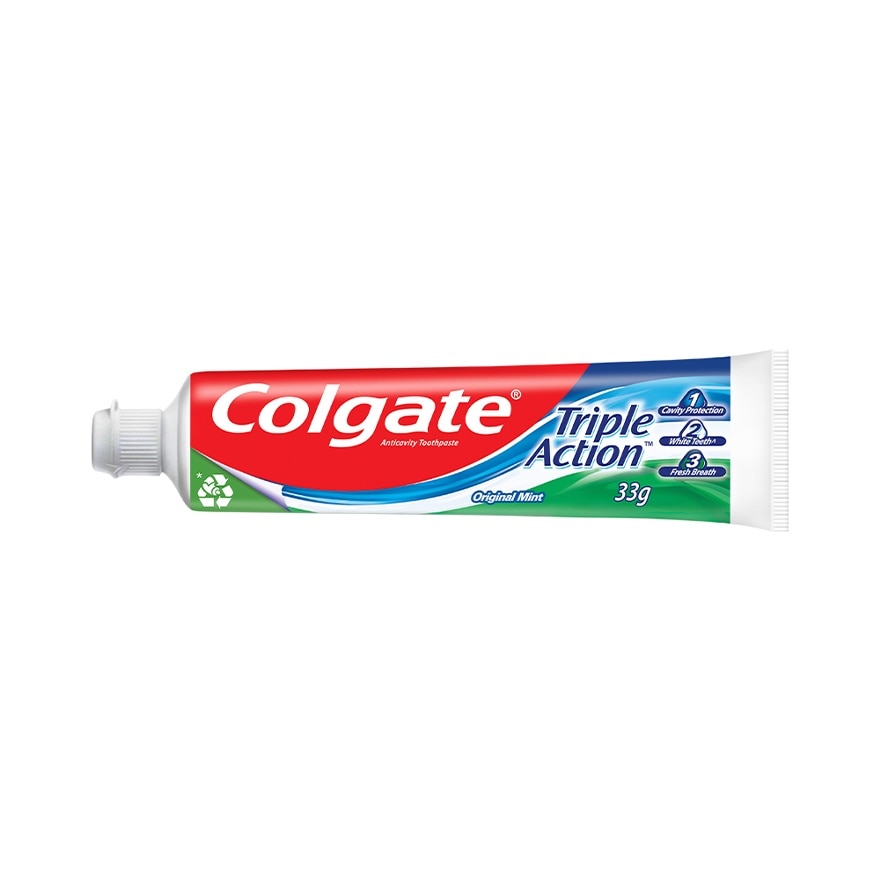 Colgate Triple Action Anti-Cavity Family Toothpaste 33g