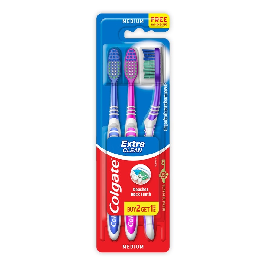Colgate Extra Clean Toothbrush Pack of 3