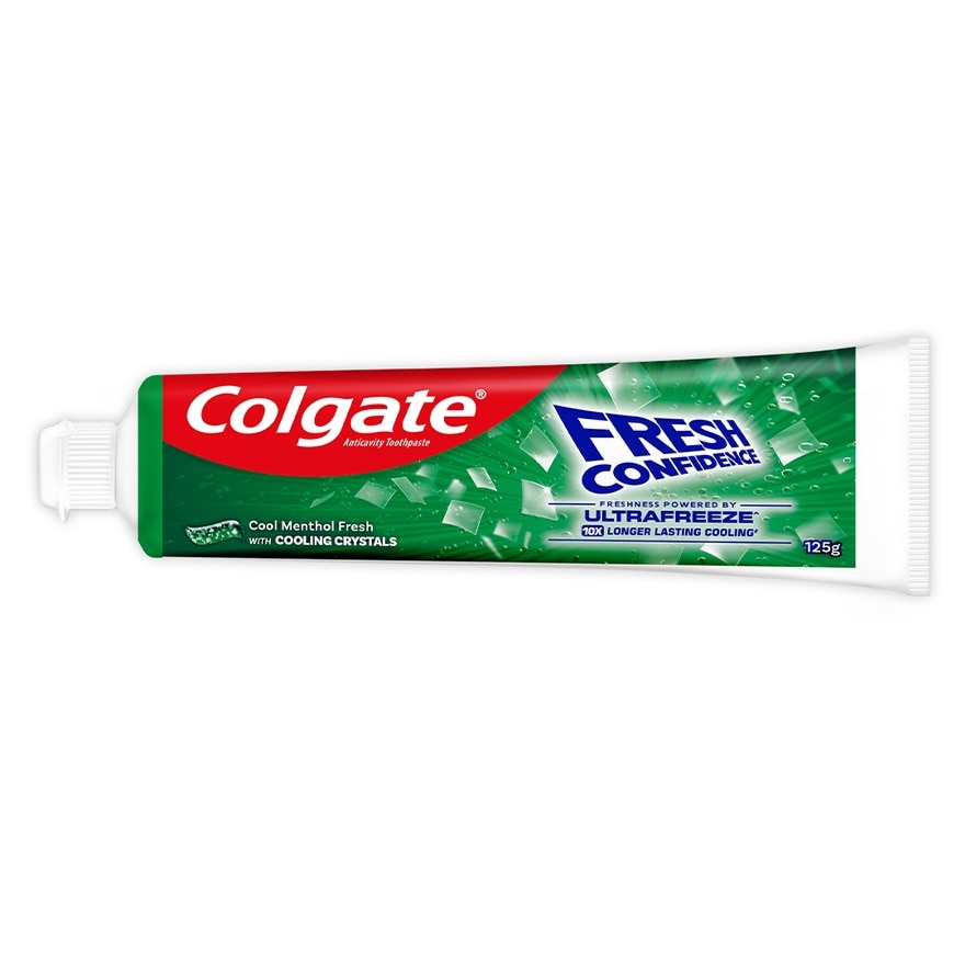 Colgate Fresh Confidence Cooling Crystals Cool Menthol Fresh Toothpaste 125g
