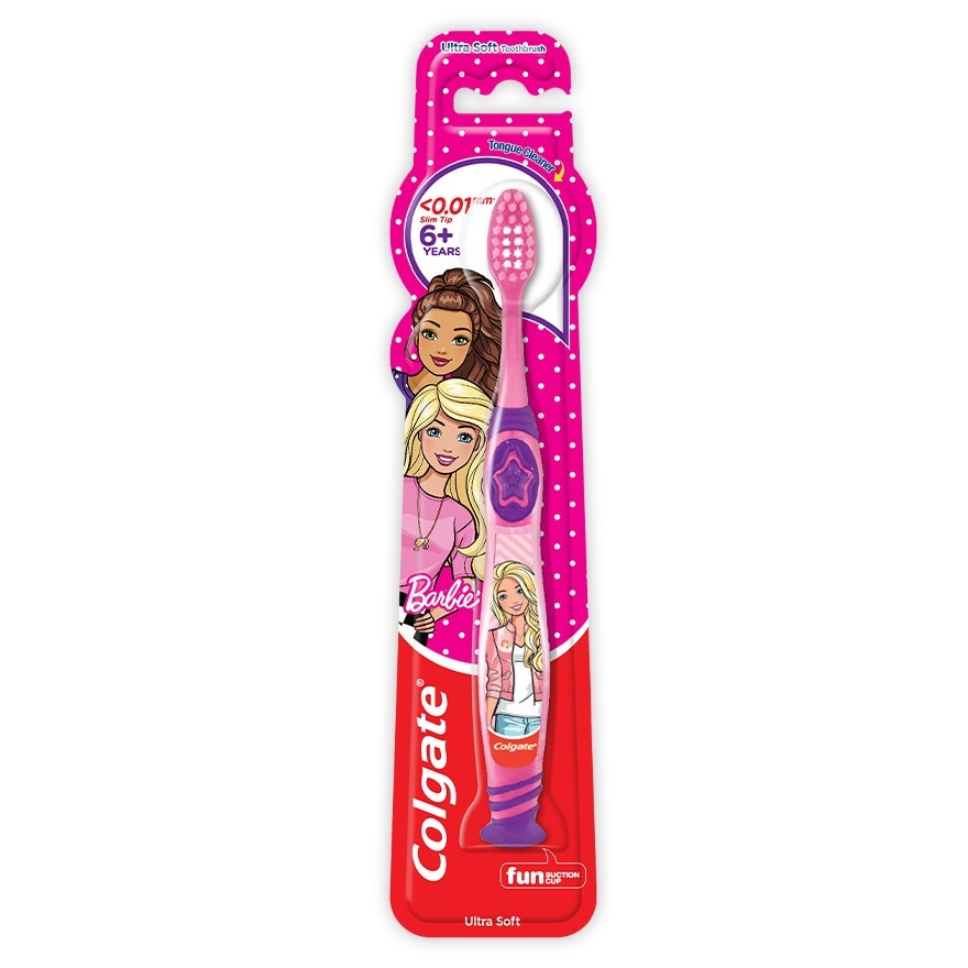 Colgate Kids Barbie (6+ Years Old) Toothbrush image