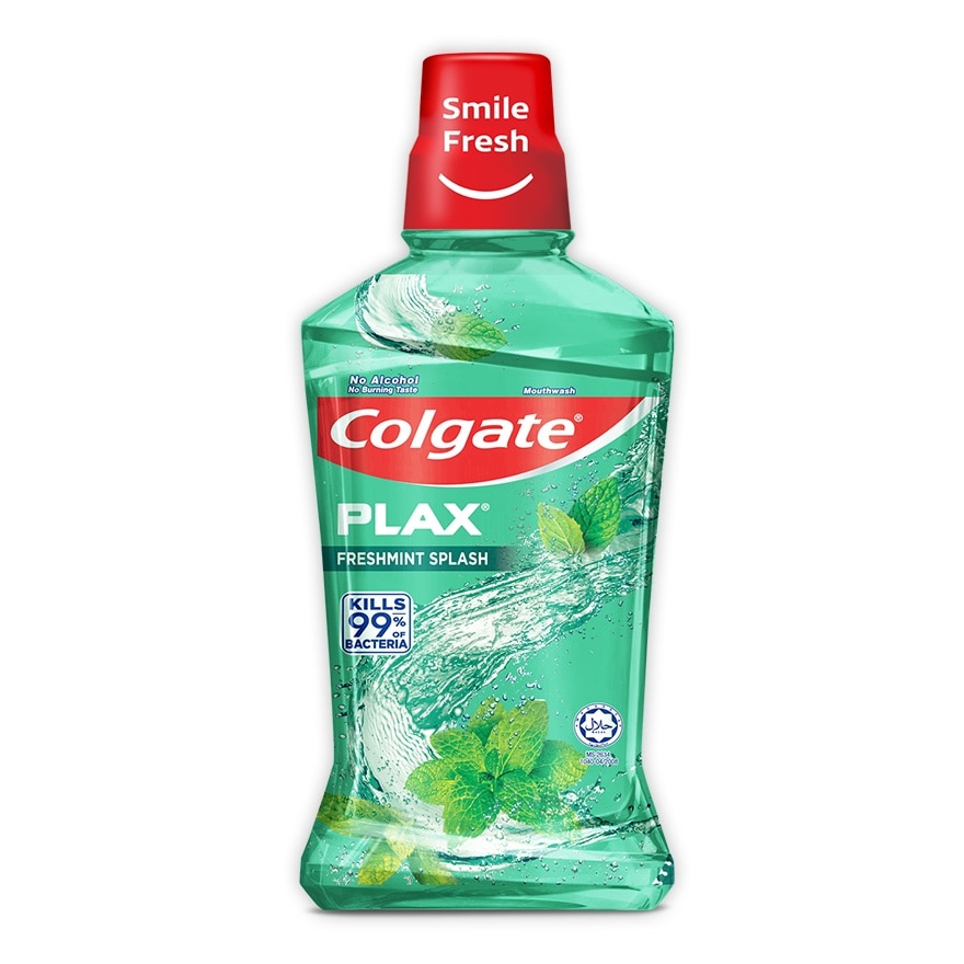 Colgate Plax Freshmint Splash Mouthwash 500mL image