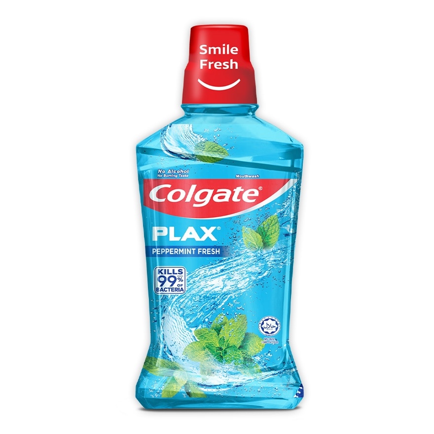 Colgate Plax Peppermint Fresh Mouthwash 500mL